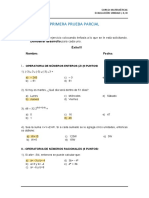 1º Prueba Matematica Icce