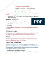 Apuntes Derechos Fundamentales