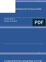 Clase 1 - Prog Bajo Nivel Assembler 2018