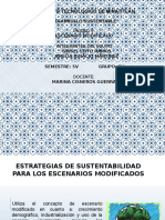 Estrategias de Sustentabilidad para Los Escenarios Modificados