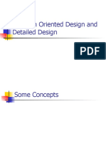 Function Oriented Design and Detailed Design