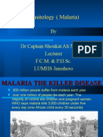 Parasitology (Malaria)