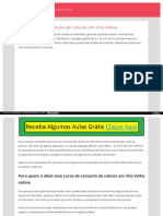 Curso de Manutenção e Conserto de Celular em Vila Velha