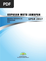 Upsr 2017 Bahasa Inggeris Penulisan SK