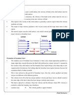 Formation of Boundary Layer