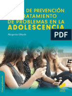 Guía de Prevención y Tratamiento de Problemas en La Adolescencia - Margarita Olmedo PDF