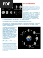 Fases de La Luna