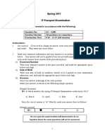 2011S IP Questions