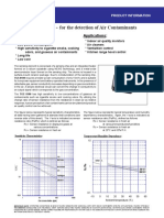 For The Detection of Air Contaminants: Applications: Features