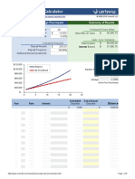 Savings Interest Calculator