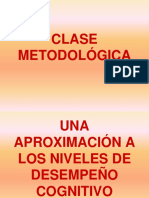 DIANÓSTICO POR Niveles de Desempeño Cognitivo .PPT III