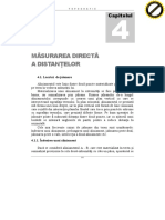 Măsurarea Directă A Distanţelor: Capitolul