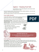 Topic 2 - Food Hygiene-Keeping Food Safe