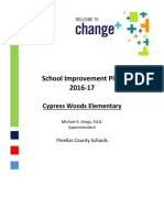 F16-17 SIP Cypress Woods Elem