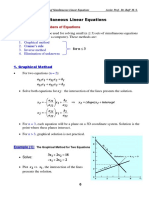 2 - Solution of Simultaneous Linear Equations - 26 Pgs New