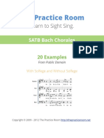 The Practice Room Bach Chorales