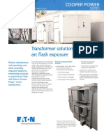 Transformer Arc Flash Exposure Reduction - PA202004EN