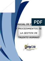 Manual de Procesos y Procedimientos Obringel Ltda