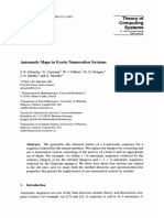 Theory of Computing Systems: Automatic Maps in Exotic Numeration Systems