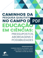 Caminhos Da Pesquisa Qualitativa No Campo Da Educação em Ciências: Pressupostos, Abordagens e Possibilidades