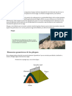 Generalidades: Elementos Geométricos de Los Pliegues