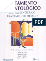 Tratamiento Odontologico Del Paciente Bajo Tratamiento Medico