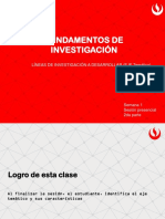 Eje Temáticofundamentos de Investigación