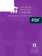 NIHRC Emergency Healthcare Report