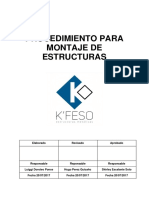 Pr-d-sgsst-008 - Procedimiento para Montaje de Estructuras