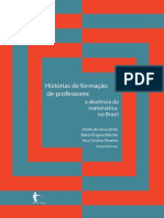 História de Formação de Professores: A Docência Da Matemática No Brasil