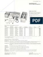 Westinghouse Lighting Price List Quadro-Liner 5 Pack Incandescent & Mercury Roadway 1-66