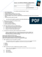 Control de Lectura El Caso Del Futbolista Enmascarado Alumnodocx