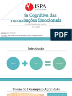 Teoria Cognitiva Das Perturbações Emocionais