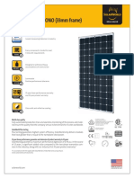 Sunmodule SW340 350 XL Mono Datasheet