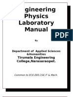 Physics Lab Manual