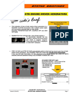 B737 B Loss of Both Engine Driven Generators