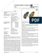 High Velocity Spray Nozzle HV As PDF