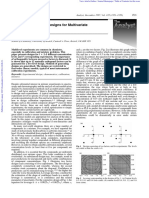 Multilevel Multifactor Designs For MultivariateCalibration