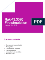 Rak-43.3520 Fire Simulation: Simo Hostikka