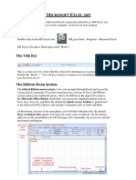 Sing Icrosoft XCEL 2007: Three Worksheet Tabs Appear Each Time You Create A New Workbook. On The Bottom