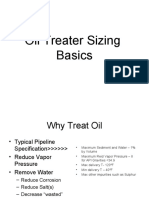 Oil Treater Sizing Basics