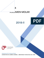 Guía N°4. Volumen Molar