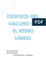 Introducción Al Despiece Del Vacuno en El Reino Unido