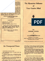 The Mysterious Influence of Your Creative Mind (1951)