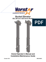 Bucket Elevator: Owner/Operator's Manual and Installation/Maintenance Guide