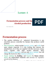 Fermentation and Alcohol Production