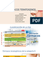 Farmacoquimica Teratogenos