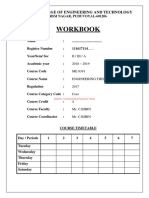 ME 8391 Engineering Thermodynamics Workbook - UNIT 1