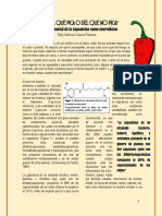 ¿CHILE DEL QUE PICA O DEL QUE NO PICA? El Efecto Potencial de La Capsaicina Como Neurotóxico