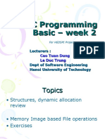 C Programming Basic - Week 2